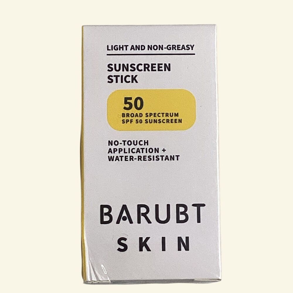 Barubt Skin Sunscreen Stick SPF 50 Broad Spectrum Water Resistant New and sealed
